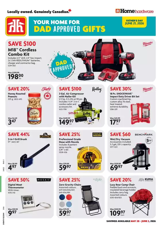 Home Hardware catalogue | Top offers for smart savers | 2026-05-28T00:00:00.000Z - 2026-06-03T00:00:00.000Z