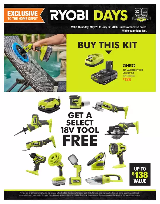 Home Depot catalogue | Weekly Flyer | 2026-05-28T00:00:00.000Z - 2026-07-22T00:00:00.000Z