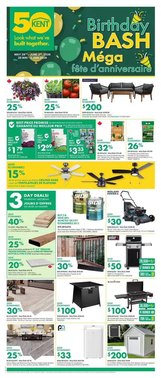Kent catalogue in Quebec | Kent Weekly ad | 2026-05-28T00:00:00.000Z - 2026-06-03T00:00:00.000Z