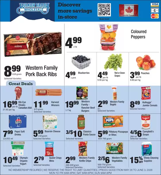 Bulkley Valley Wholesale catalogue in Gatineau | Discover more savings in-store | 2026-05-28T00:00:00.000Z - 2026-06-03T00:00:00.000Z