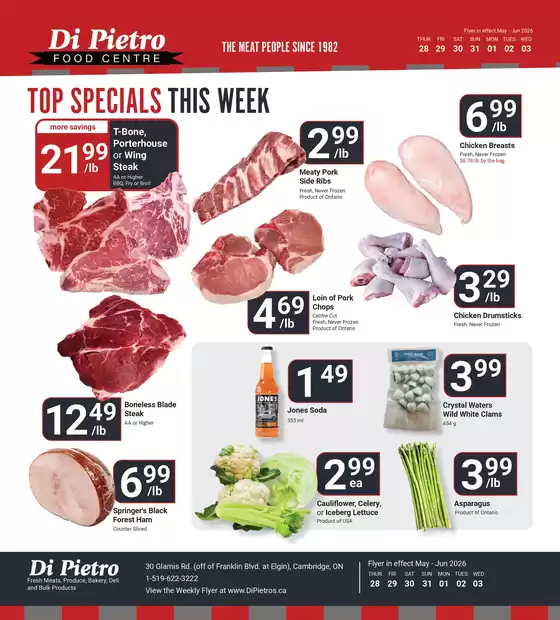 Di Pietro catalogue in Gatineau | Top specials this week | 2026-05-28T00:00:00.000Z - 2026-06-03T00:00:00.000Z