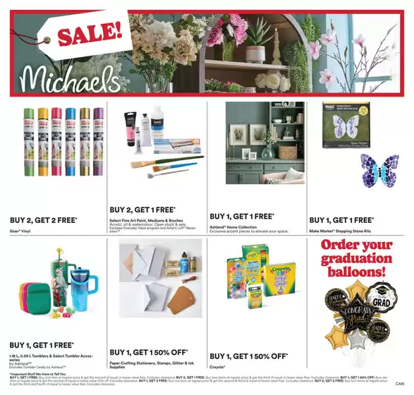 Michaels catalogue | 5/29 Weekly Ad Canada | 2026-05-29T00:00:00.000Z - 2026-06-12T00:00:00.000Z
