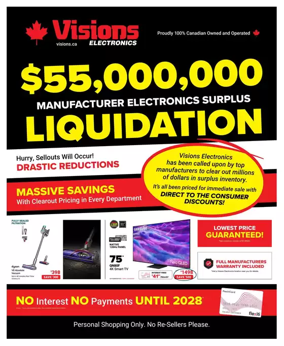Visions Electronics catalogue in Scarborough | Flyer | 2026-05-29T00:00:00.000Z - 2026-06-04T00:00:00.000Z