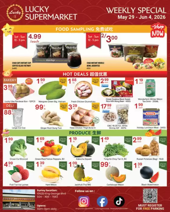 Lucky Supermarket catalogue in Vancouver | Surrey Specials | 2026-05-29T00:00:00.000Z - 2026-06-04T00:00:00.000Z