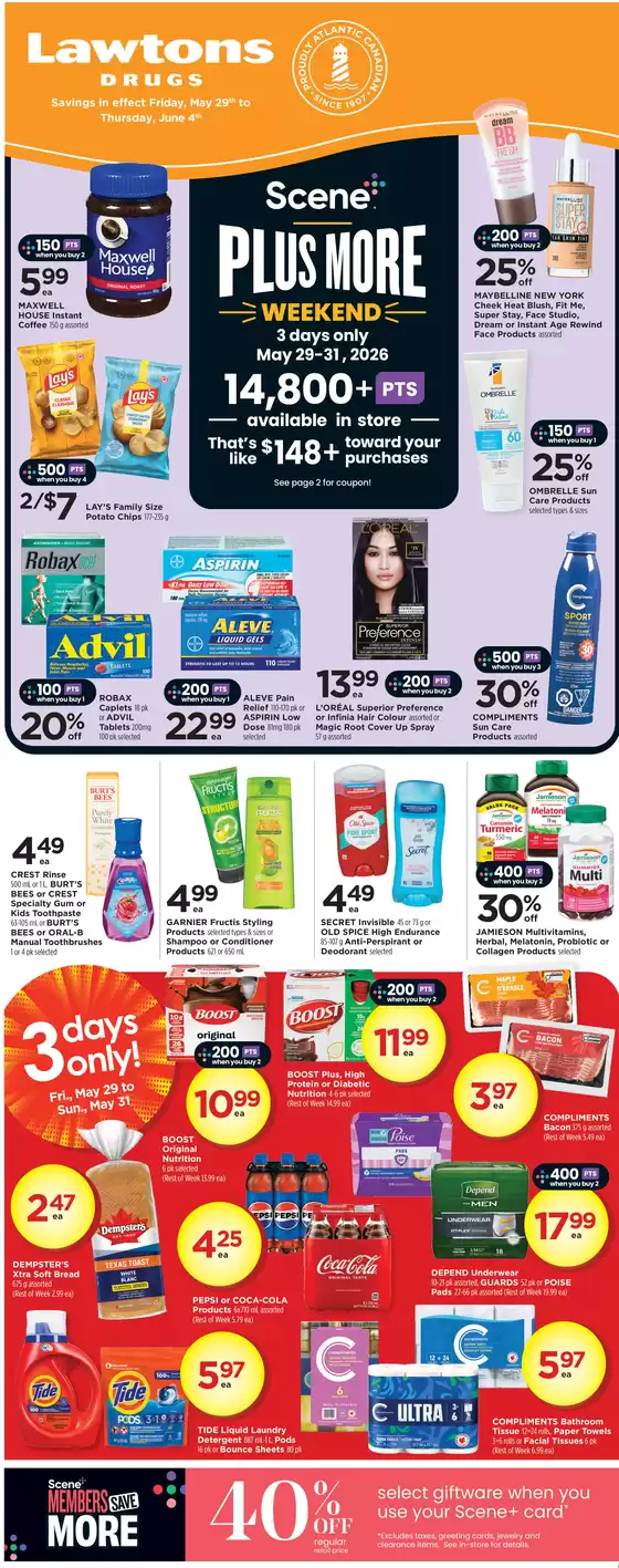 Lawtons Drugs catalogue in Vancouver | Weekly flyer | 2026-05-29T00:00:00.000Z - 2026-06-04T00:00:00.000Z