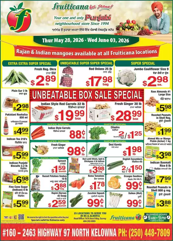 Fruiticana catalogue in Creston BC | Offers for bargain hunters | 2026-05-28T00:00:00.000Z - 2026-06-03T00:00:00.000Z