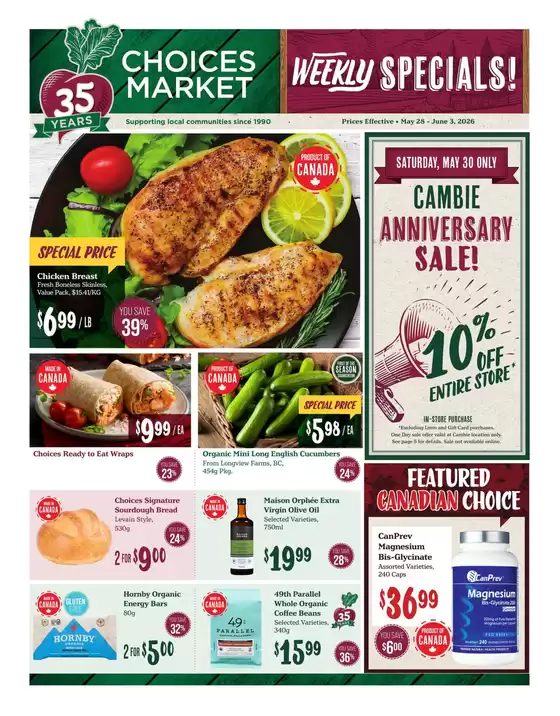 Choices Market catalogue | Weekly flyer  | 2026-06-01T00:00:00.000Z - 2026-06-03T00:00:00.000Z