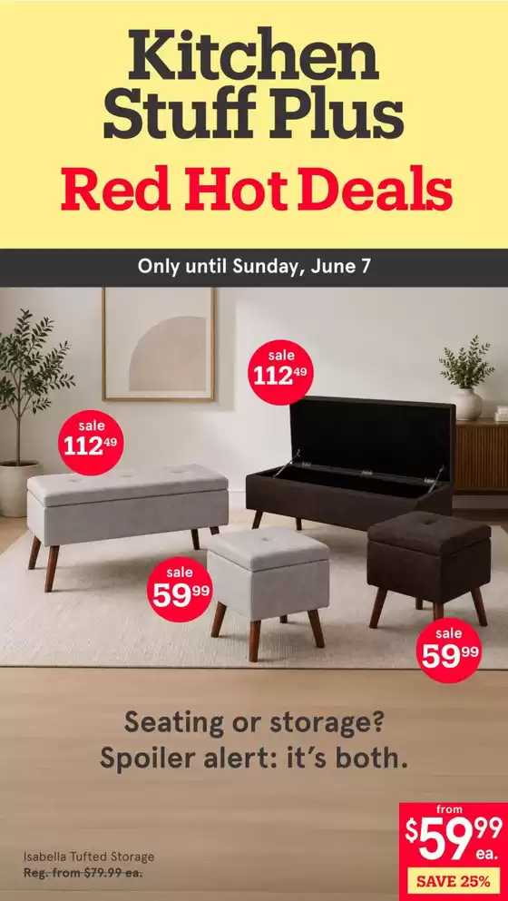 Kitchen Stuff Plus catalogue | Kitchen Stuff Plus weeky flyer | 2026-06-01T00:00:00.000Z - 2026-06-07T00:00:00.000Z