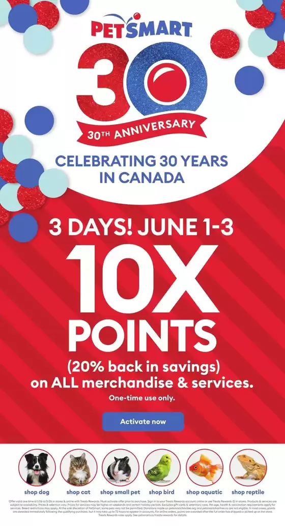 Petsmart catalogue in Blind River | Petsmart Weekly ad | 2026-06-01T00:00:00.000Z - 2026-06-03T00:00:00.000Z
