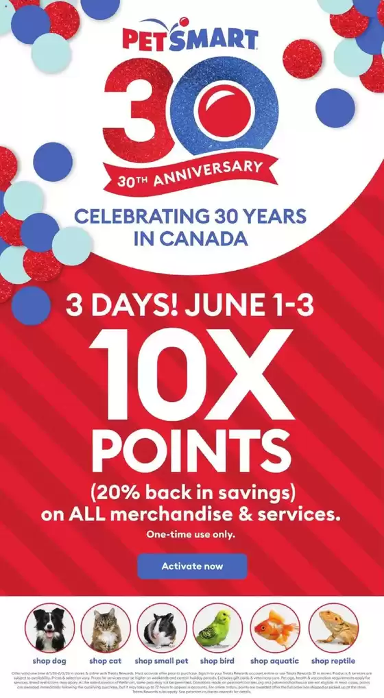 Petsmart catalogue in Blind River | Petsmart weekly flyer | 2026-06-01T00:00:00.000Z - 2026-07-05T00:00:00.000Z