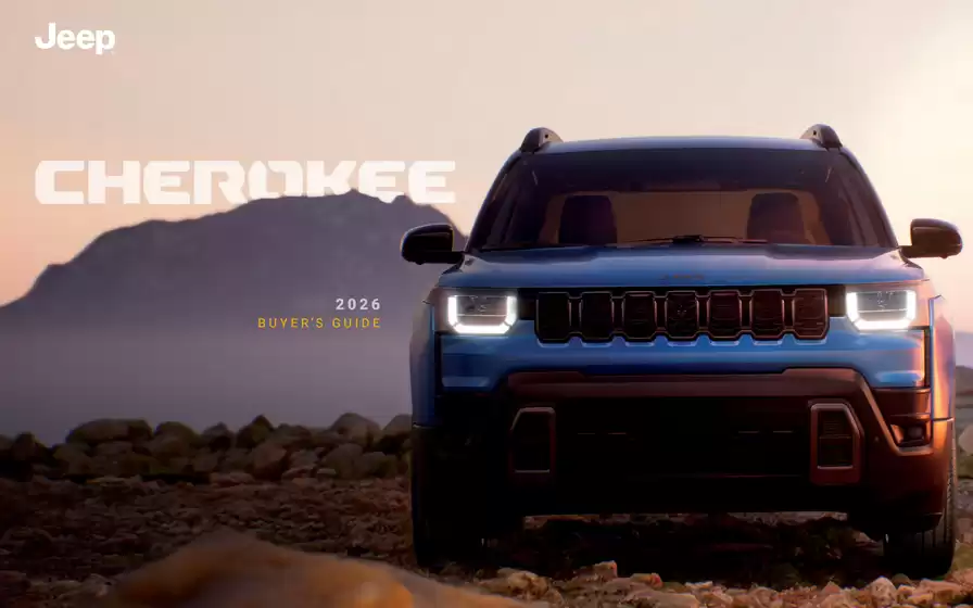 Jeep catalogue | Jeep Cherokee 2026 | 2026-06-01T00:00:00.000Z - 2027-06-01T00:00:00.000Z