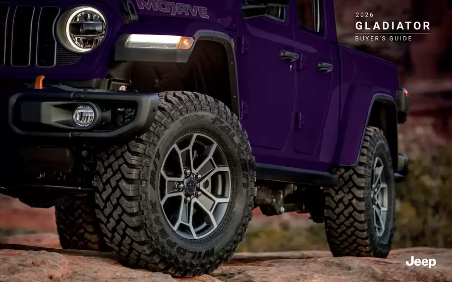 Jeep catalogue | Gladiators 2026 | 2026-06-01T00:00:00.000Z - 2027-06-01T00:00:00.000Z