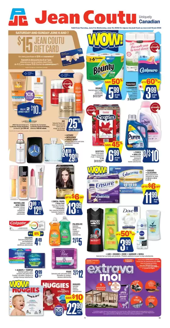 Jean Coutu catalogue | Current special promotions | 2026-06-04T00:00:00.000Z - 2026-06-10T00:00:00.000Z