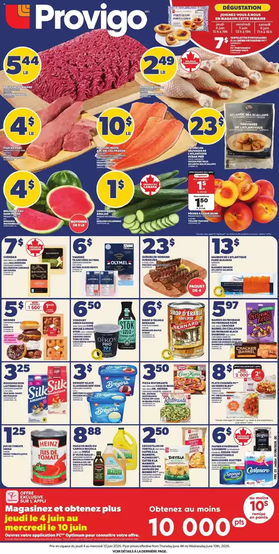 Provigo catalogue | Wide range of offers | 2026-06-04T00:00:00.000Z - 2026-06-10T00:00:00.000Z