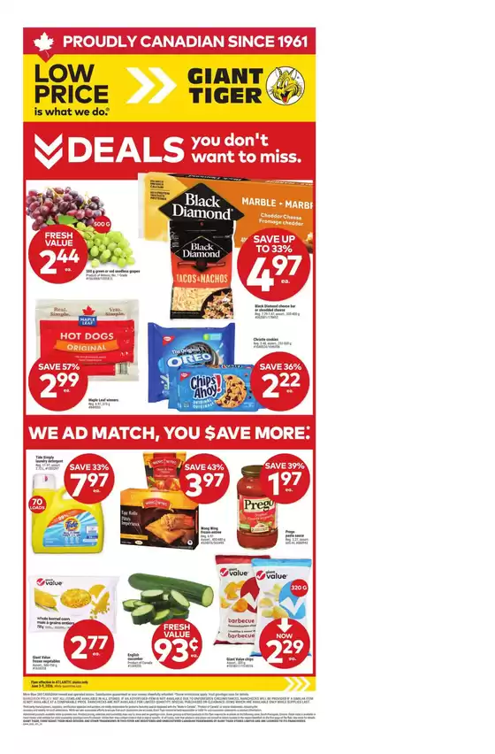 Giant Tiger catalogue | Wide range of offers | 2026-06-03T00:00:00.000Z - 2026-06-09T00:00:00.000Z