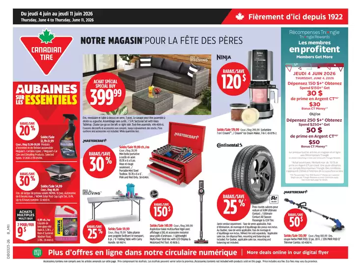 Canadian Tire catalogue | Top deals for all customers | 2026-06-04T00:00:00.000Z - 2026-06-11T00:00:00.000Z
