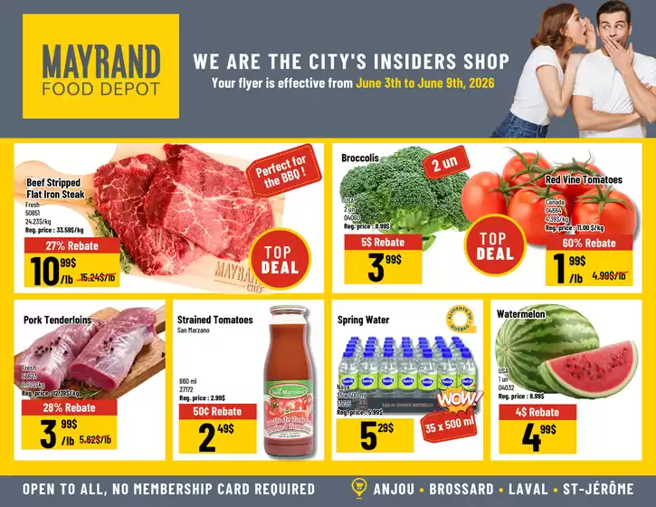 Mayrand catalogue in Sarnia | Mayrand flyer | 2026-06-03T00:00:00.000Z - 2026-06-09T00:00:00.000Z