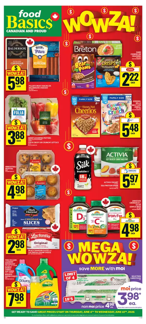 Food Basics catalogue in Sarnia | Offers for bargain hunters | 2026-06-04T00:00:00.000Z - 2026-06-10T00:00:00.000Z