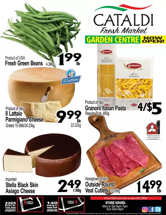 Cataldi catalogue in Sarnia | Current bargains and offers | 2026-06-03T00:00:00.000Z - 2026-06-09T00:00:00.000Z
