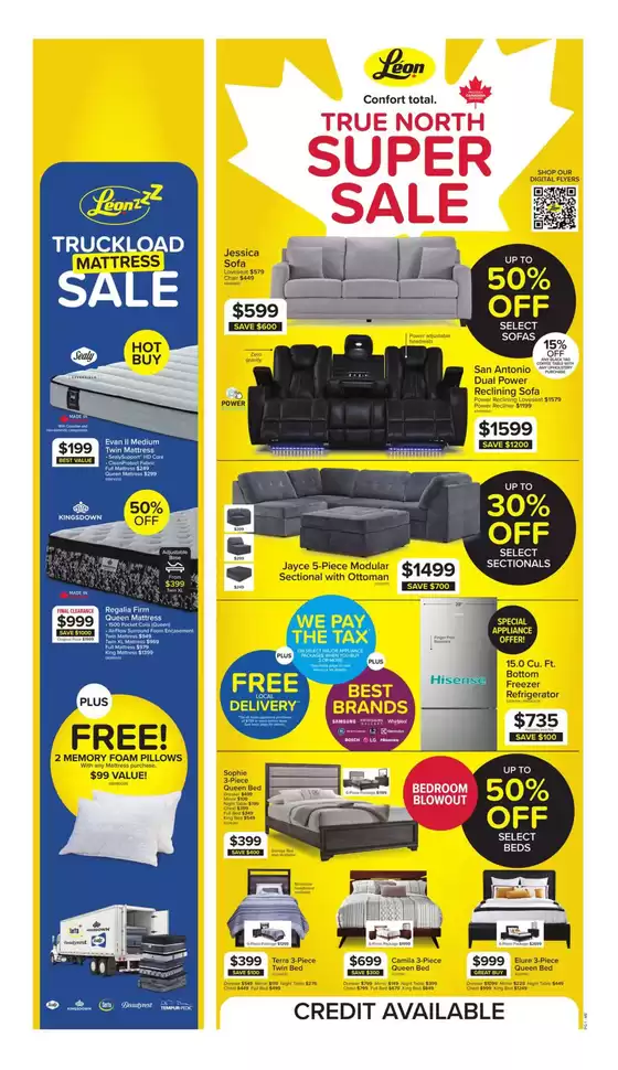 Leon's catalogue in Toronto | Exclusive deals for our customers | 2026-06-04T00:00:00.000Z - 2026-06-10T00:00:00.000Z