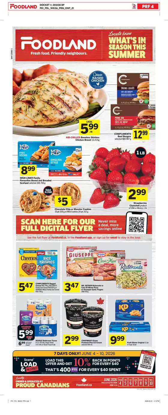 Foodland catalogue in Thunder Bay | Weekly Flyer | 2026-06-04T00:00:00.000Z - 2026-06-10T00:00:00.000Z