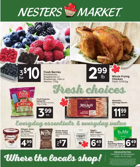 Nesters Market catalogue in Georgina | Weekly flyer  | 2026-06-04T00:00:00.000Z - 2026-06-10T00:00:00.000Z