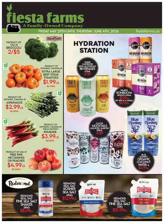 Fiesta Farms catalogue in Georgina | Weekly flyer  | 2026-06-04T00:00:00.000Z - 2026-06-04T00:00:00.000Z