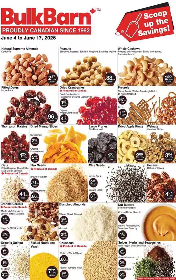 Bulk Barn catalogue in St. Thomas | Scoop up the Savings! | 2026-06-04T00:00:00.000Z - 2026-06-17T00:00:00.000Z