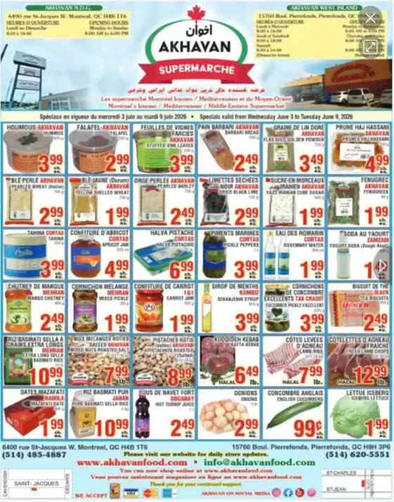Akhavan catalogue in St. Thomas | Weekly flyer  | 2026-06-04T00:00:00.000Z - 2026-06-09T00:00:00.000Z
