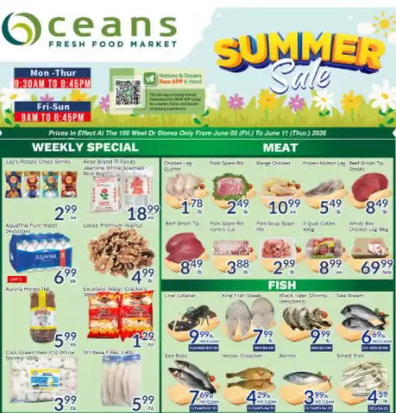 Oceans Fresh Food Market catalogue | Enjoy Special deals everyday | 2026-06-05T00:00:00.000Z - 2026-06-11T00:00:00.000Z