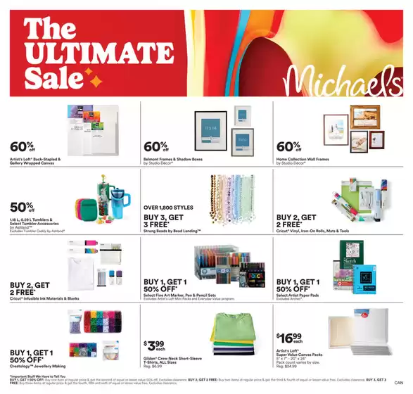 Michaels catalogue | 6/5 Weekly Ad Canada | 2026-06-05T00:00:00.000Z - 2026-06-19T00:00:00.000Z
