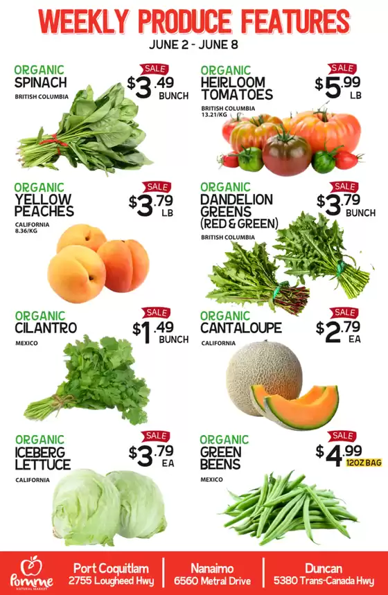 Pomme Natural Market catalogue | Weekly flyer  | 2026-06-05T00:00:00.000Z - 2026-06-08T00:00:00.000Z