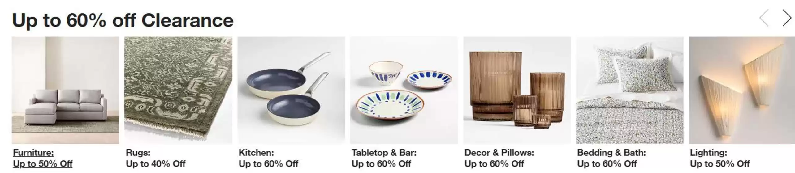 Crate & Barrel catalogue | Up to 60% off Clearance | 2026-06-05T00:00:00.000Z - 2026-06-21T00:00:00.000Z
