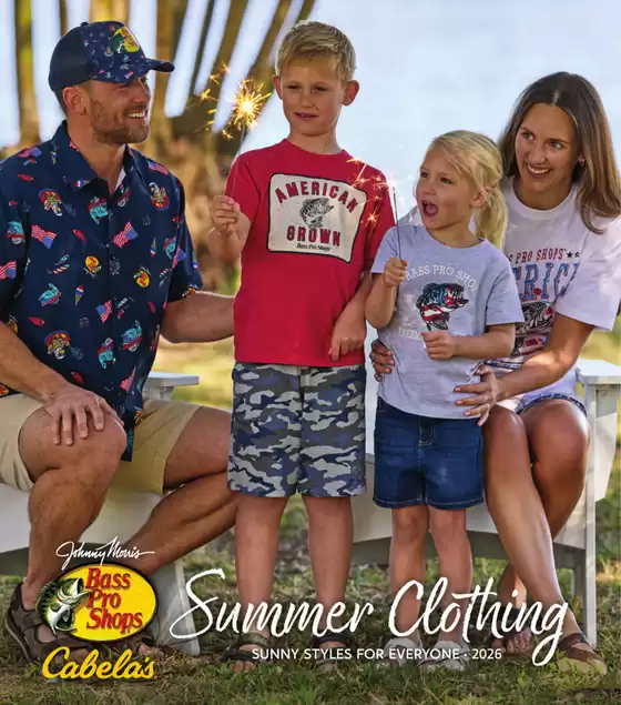 Bass Pro Shop catalogue | Summmer Clothing  | 2026-06-08T00:00:00.000Z - 2026-08-31T00:00:00.000Z