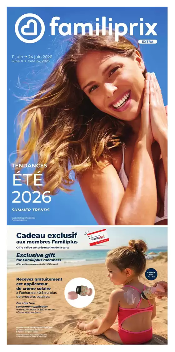Familiprix catalogue | Save now with our deals | 2026-06-11T00:00:00.000Z - 2026-06-24T00:00:00.000Z