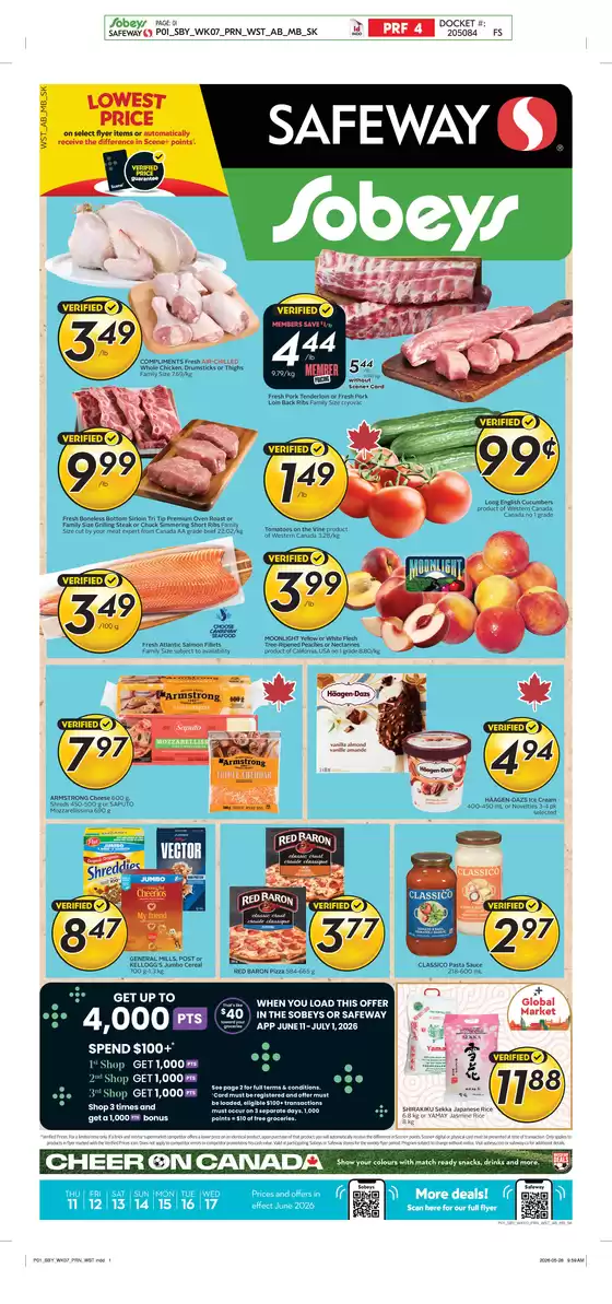 Safeway catalogue | Top offers for smart savers | 2026-06-11T00:00:00.000Z - 2026-06-17T00:00:00.000Z