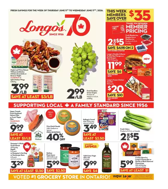 Longo's catalogue | Attractive special offers for everyone | 2026-06-11T00:00:00.000Z - 2026-06-17T00:00:00.000Z