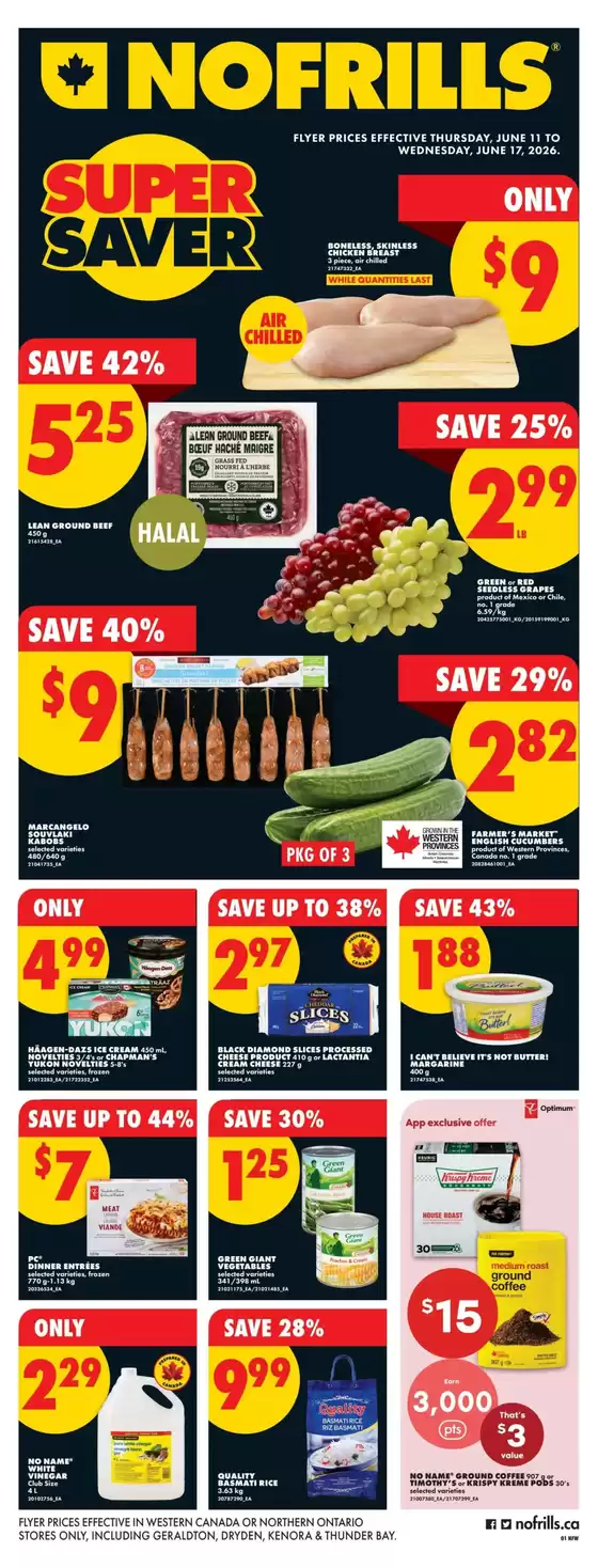No Frills catalogue | Wide range of offers | 2026-06-11T00:00:00.000Z - 2026-06-17T00:00:00.000Z