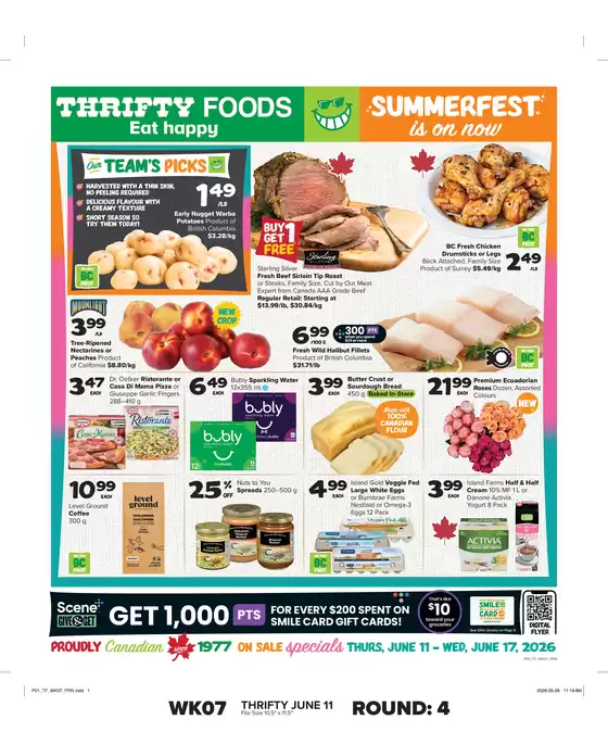 Thrifty Foods catalogue | Exclusive deals for our customers | 2026-06-11T00:00:00.000Z - 2026-06-17T00:00:00.000Z