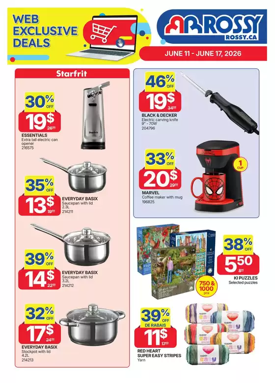 Rossy catalogue in Porters Lake | Attractive special offers for everyone | 2026-06-11T00:00:00.000Z - 2026-06-17T00:00:00.000Z