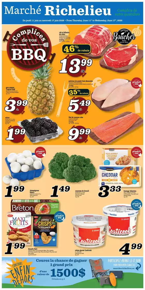 Marché Richelieu catalogue | 46 % de rabais | 2026-06-11T00:00:00.000Z - 2026-06-17T00:00:00.000Z