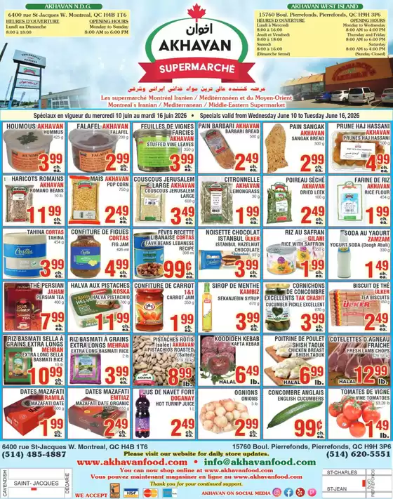 Akhavan catalogue | Weekly flyer | 2026-06-11T00:00:00.000Z - 2026-06-16T00:00:00.000Z