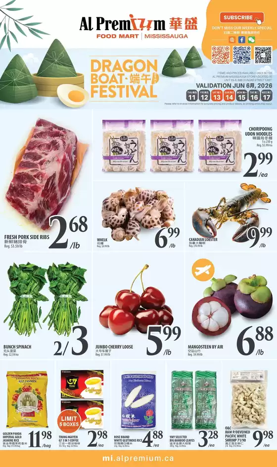 Al Premium catalogue | WEEKLY SPECIAL MISSISSAUGA | 2026-06-11T00:00:00.000Z - 2026-06-17T00:00:00.000Z