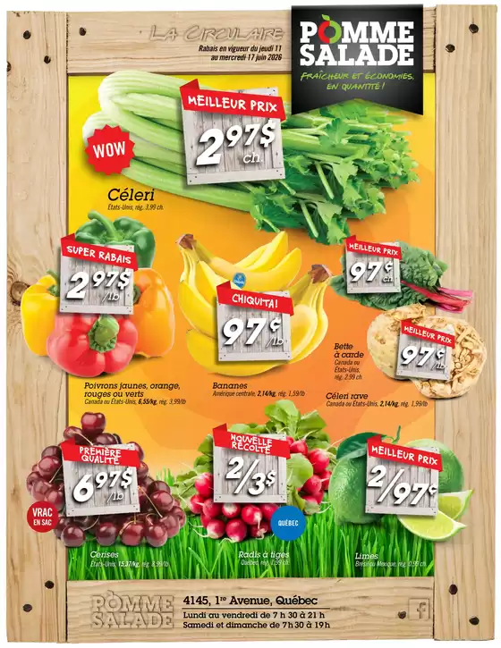 Pomme Salade catalogue | Circulaire Pomme Salade | 2026-06-11T00:00:00.000Z - 2026-06-17T00:00:00.000Z