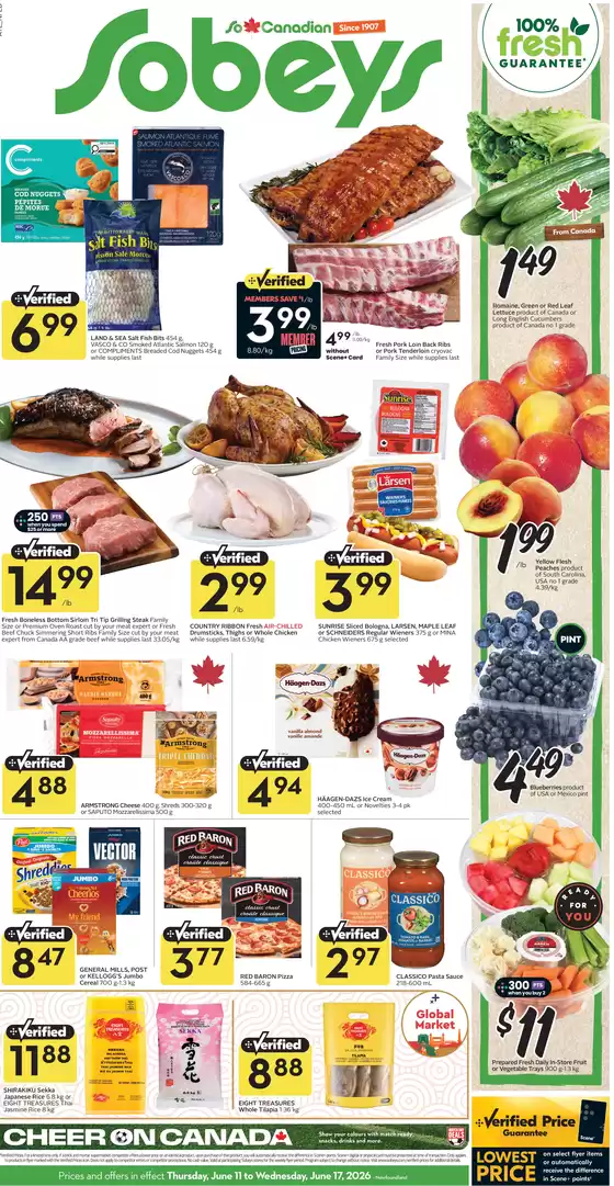 Sobeys catalogue | Weekly flyer | 2026-06-11T00:00:00.000Z - 2026-06-17T00:00:00.000Z