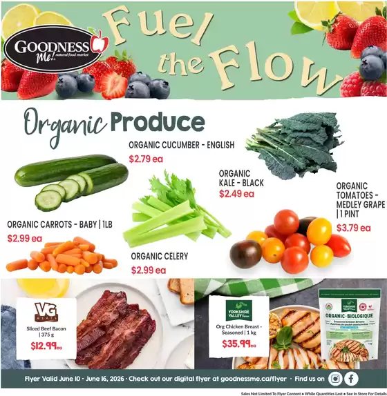 Goodness Me catalogue | Fuel the flow | 2026-06-11T00:00:00.000Z - 2026-06-16T00:00:00.000Z