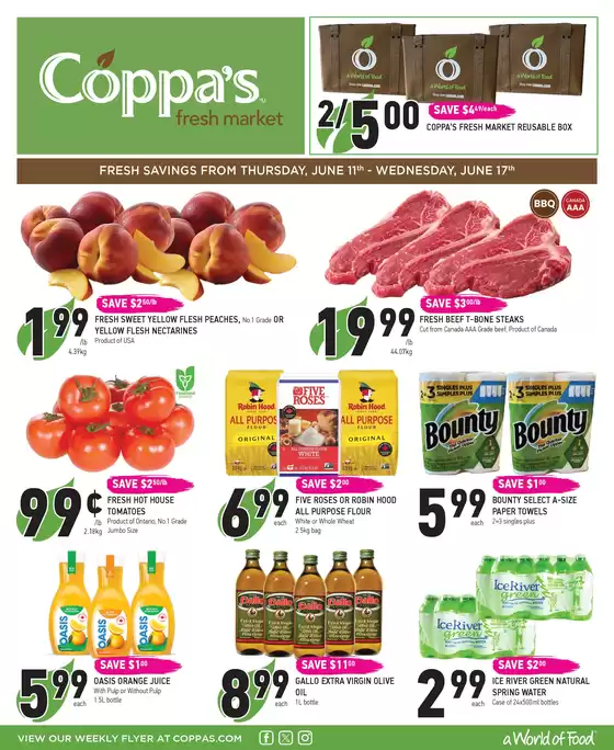 Coppa's catalogue | Weekly Flyer | 2026-06-11T00:00:00.000Z - 2026-06-17T00:00:00.000Z