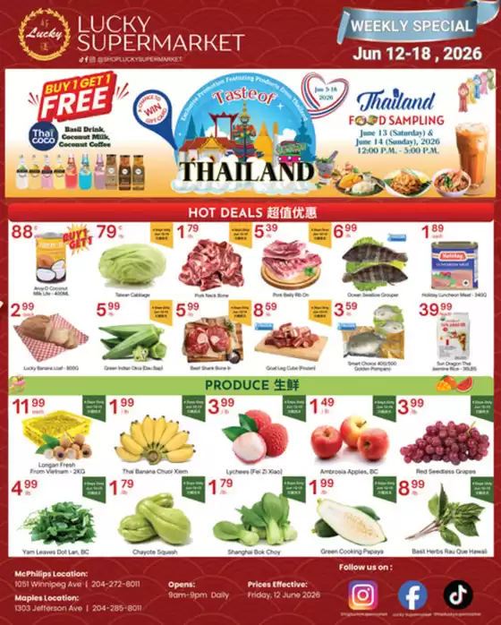 Lucky Supermarket catalogue | Winnipeg Specials | 2026-06-12T00:00:00.000Z - 2026-06-18T00:00:00.000Z