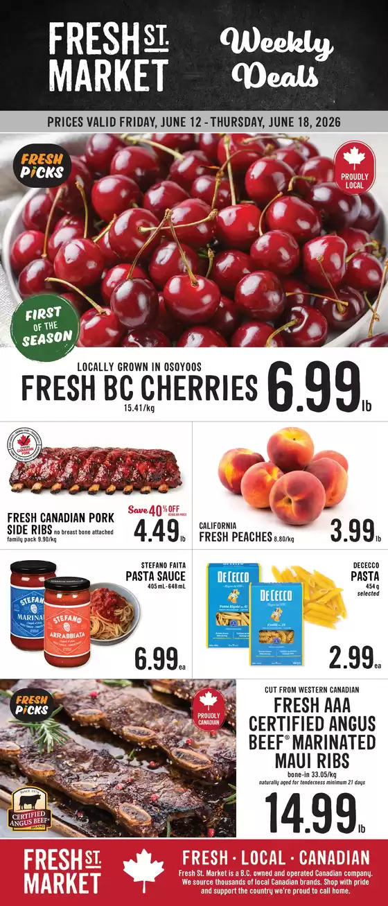 Fresh St Market catalogue | Weekly deals | 2026-06-12T00:00:00.000Z - 2026-06-18T00:00:00.000Z