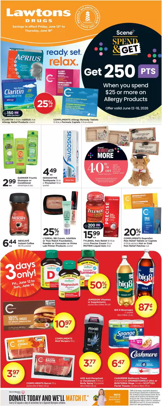 Lawtons Drugs catalogue | Weekly flyer | 2026-06-12T00:00:00.000Z - 2026-06-18T00:00:00.000Z